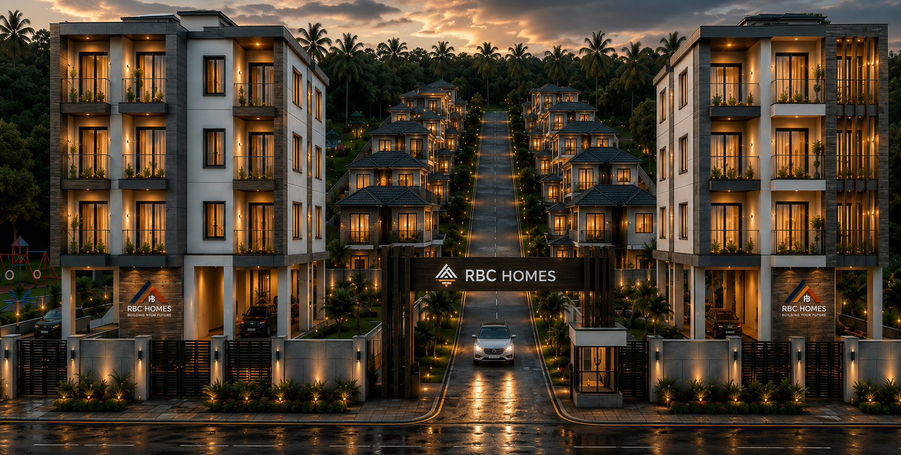 Luxury modern villa in Trivandrum by Rbchomes